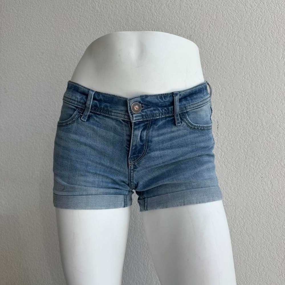 Hollister denim midi short